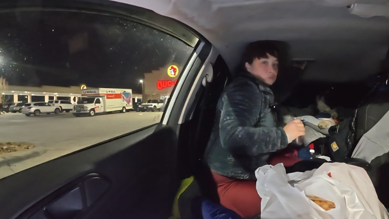 Freezing Hyper-Stealth Camping at Buc-ee's 