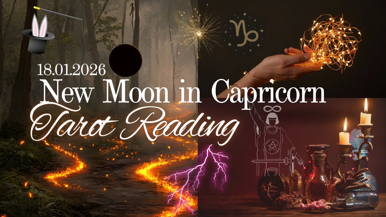 Tarot Reading - New Moon in Capricorn 18.01.2026
