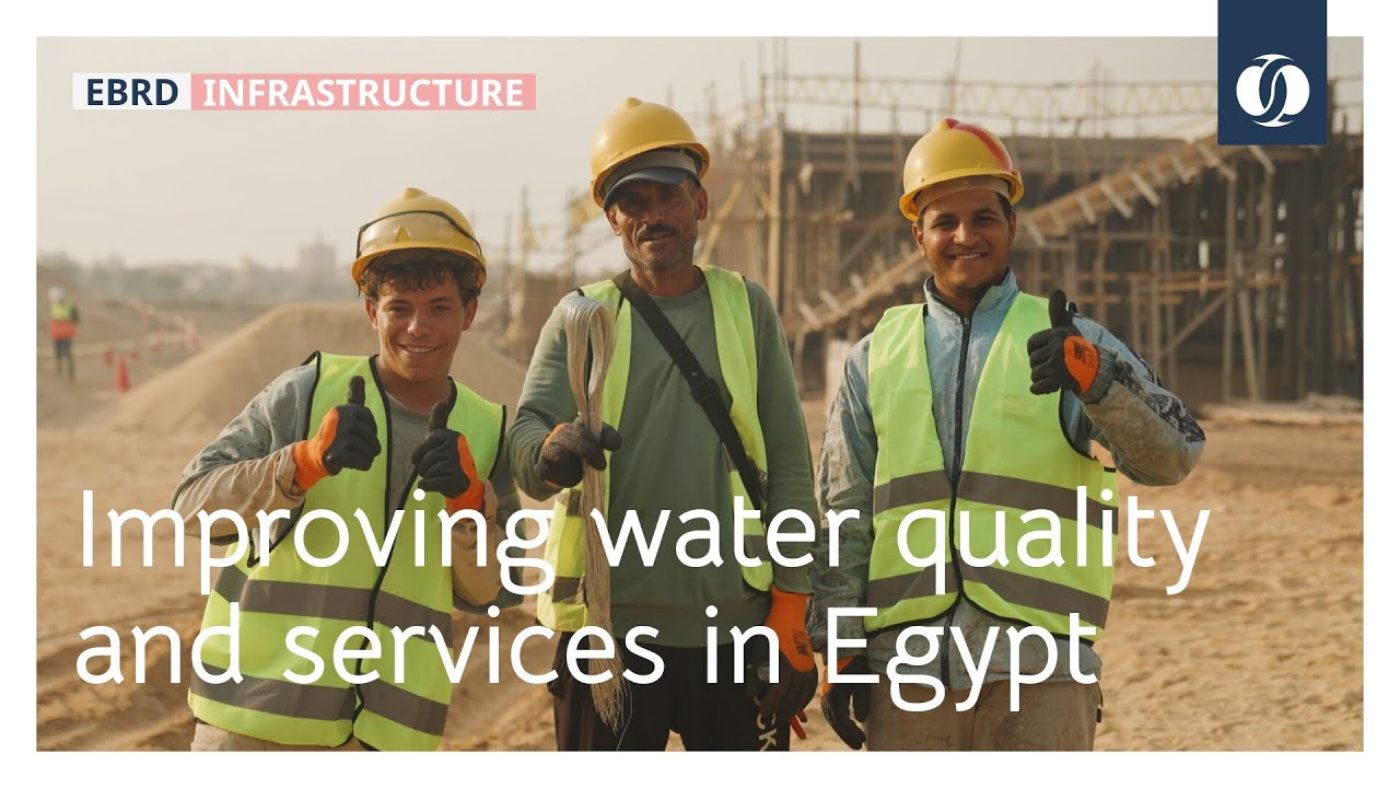 EBRD and EU improve water quality and services of Kitchener drain in Egypt