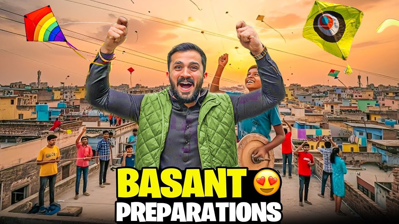 Finally Basant Preprations started🪁Visited Androon Lahore for Day 1😱