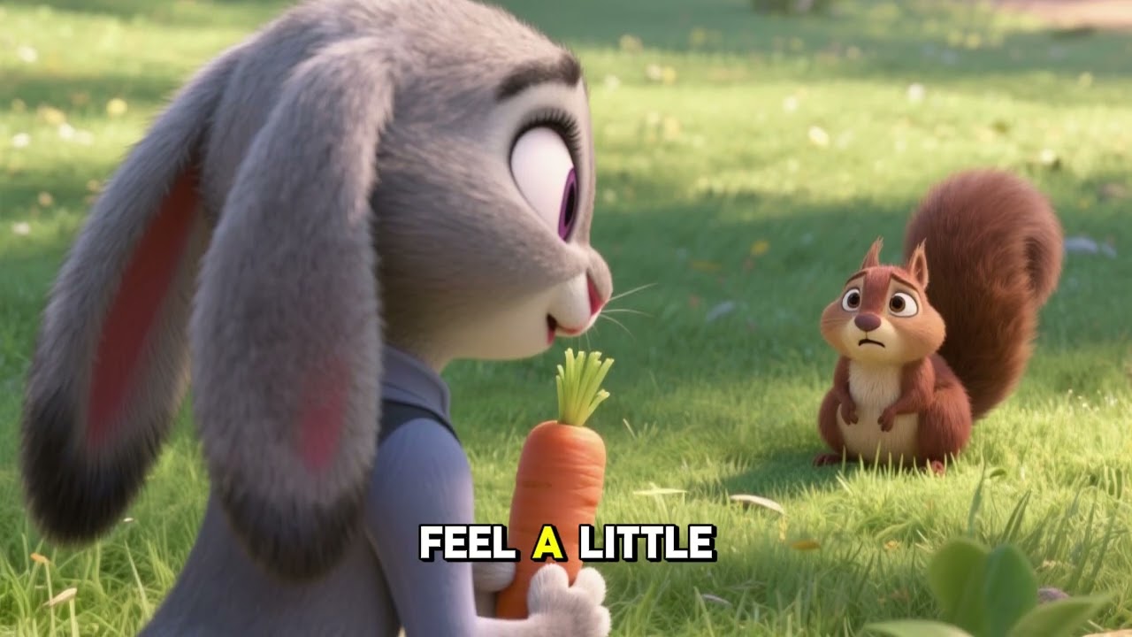 Benny the Bunny Shares His Carrot
