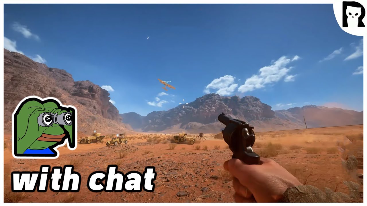 Lirik plays Battlefield 1 - Sinai Desert Map