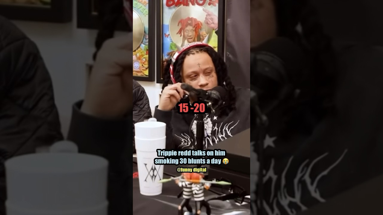 Trippie redd smoked so much weed he lost his way of rapping 😂