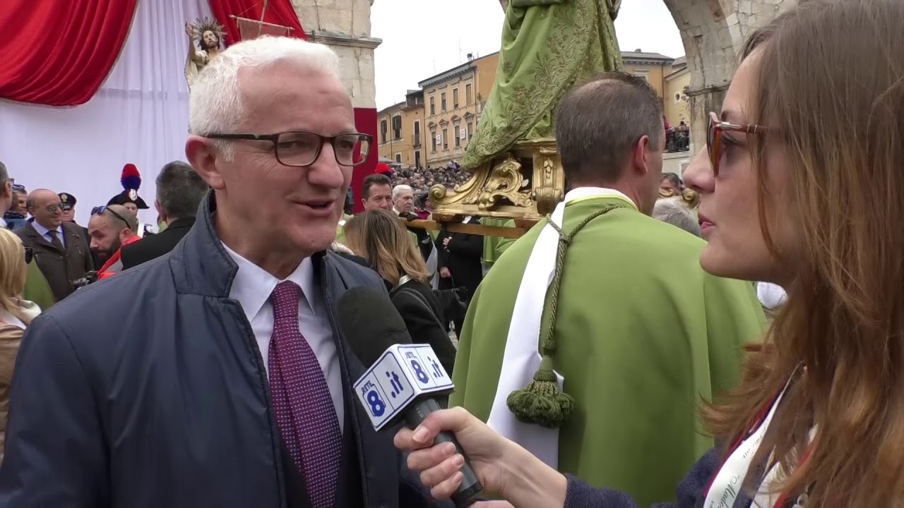 Sulmona - La madonna che scappa in piazza