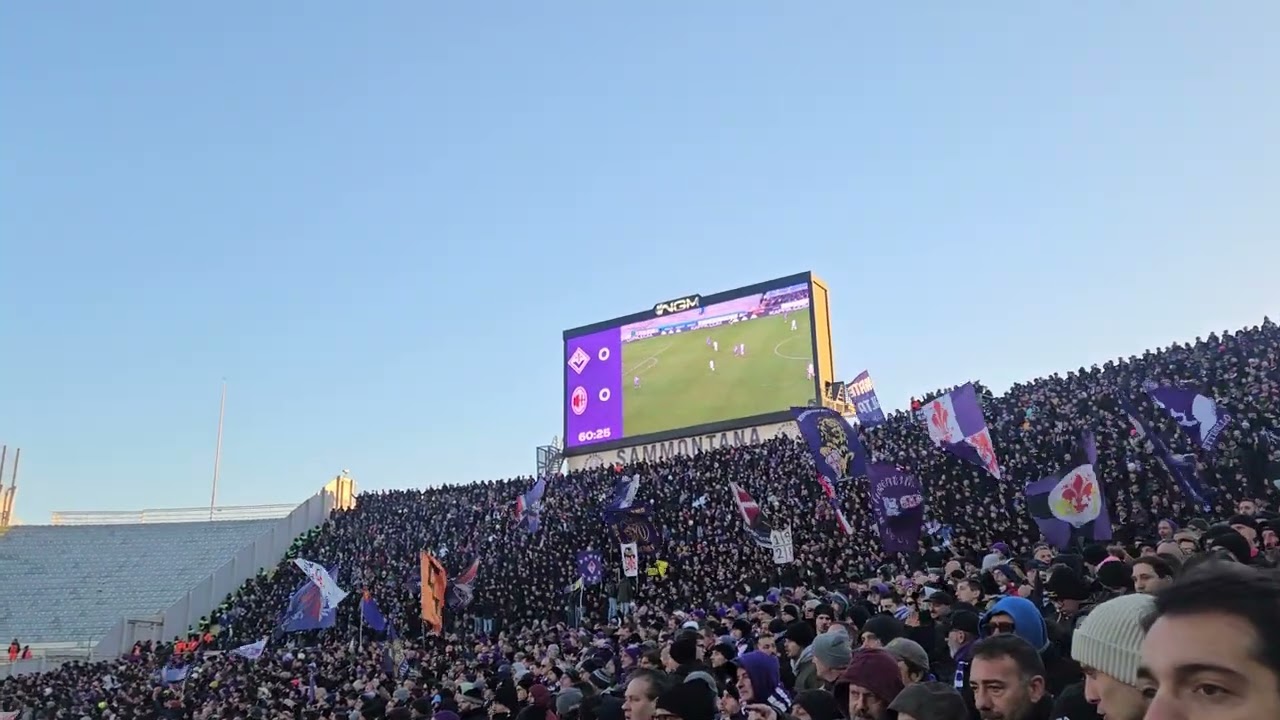 Fiorentina 1 Milan 1   11 Gennaio 2026