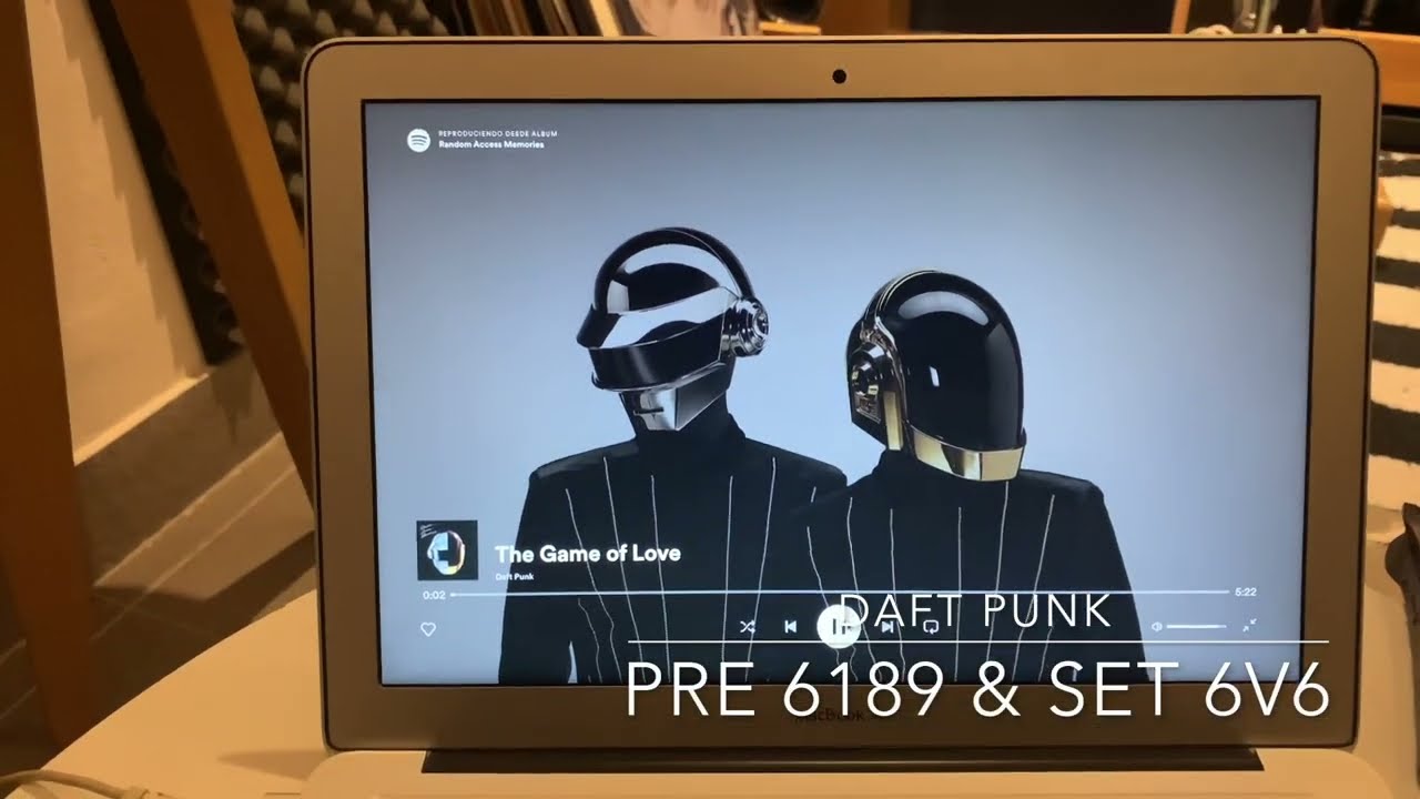 Daft Punk - Pre 6189 & Set 6v6g