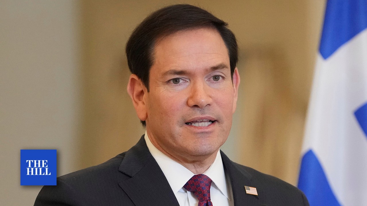 Marco Rubio przemawia w Atenach w obronie demokracji zachodniej