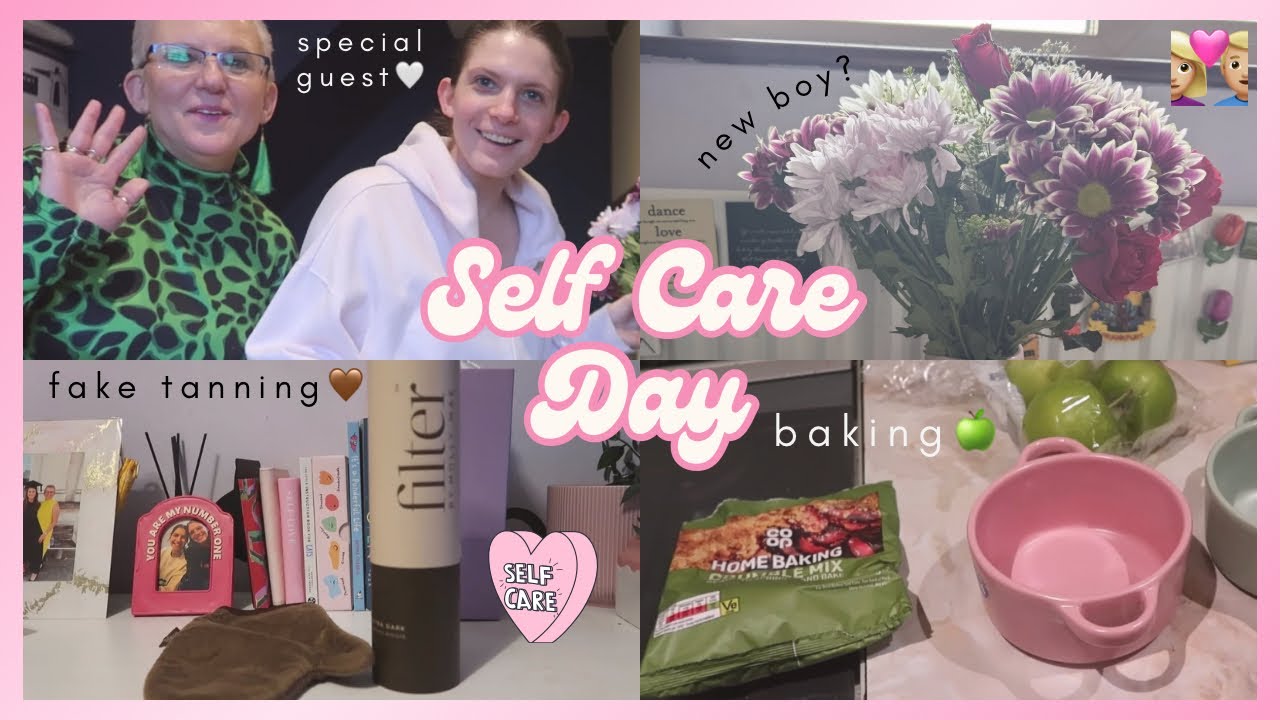 SPEND A SELF CARE DAY WITH ME! 🤍✨💅🏼🫧 | PHOENIX HAYLEY