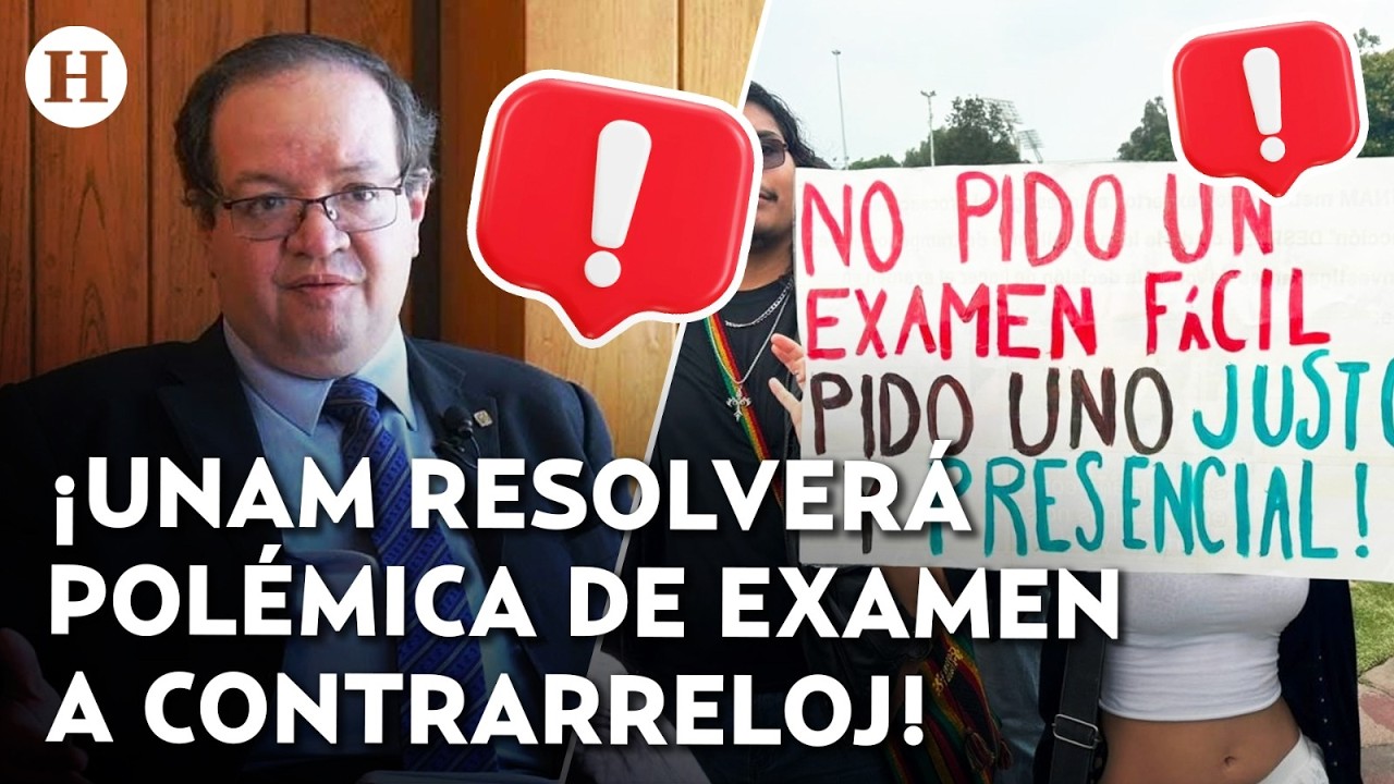 &iquest;Tramposos retrasar&aacute;n clases? Rector de la UNAM revisar&aacute; problemas en examen en menos de 10 d&iacute;as