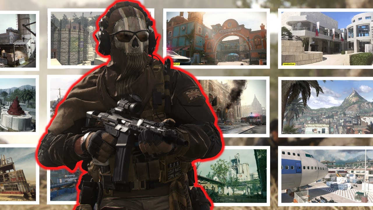 EVERY Launch Map Revealed (Modern Warfare 2 Multiplayer Map Leaks)