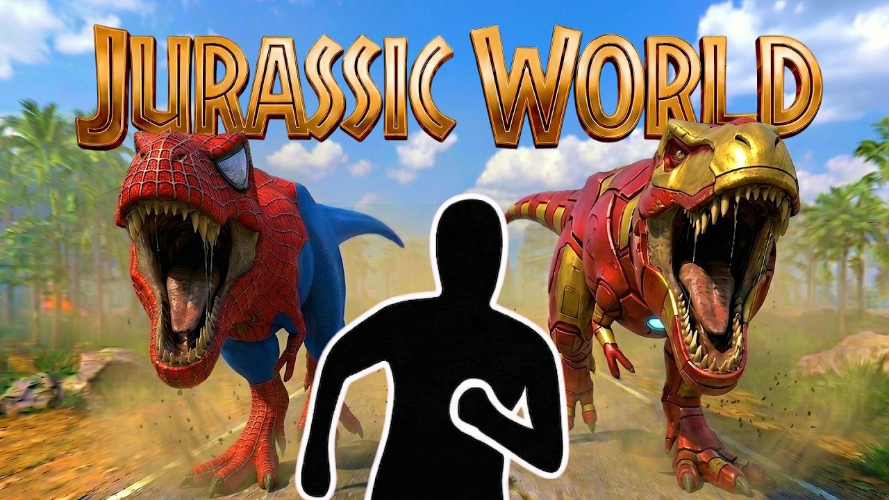 Immersive Interactive Warm Up丨 Jurassic World Escape丨Easy Daily Routine | New Moves