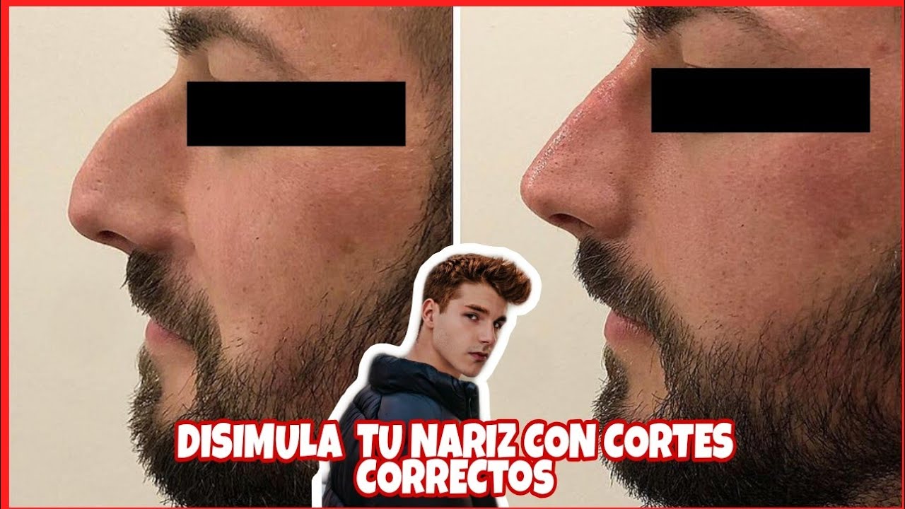 COMO CORTAR TU PELO💇‍♂️SI TIENES NARIZ AGUILEÑA👃l AYUDO A MIS SUSCRIPTORES cortes para hombres