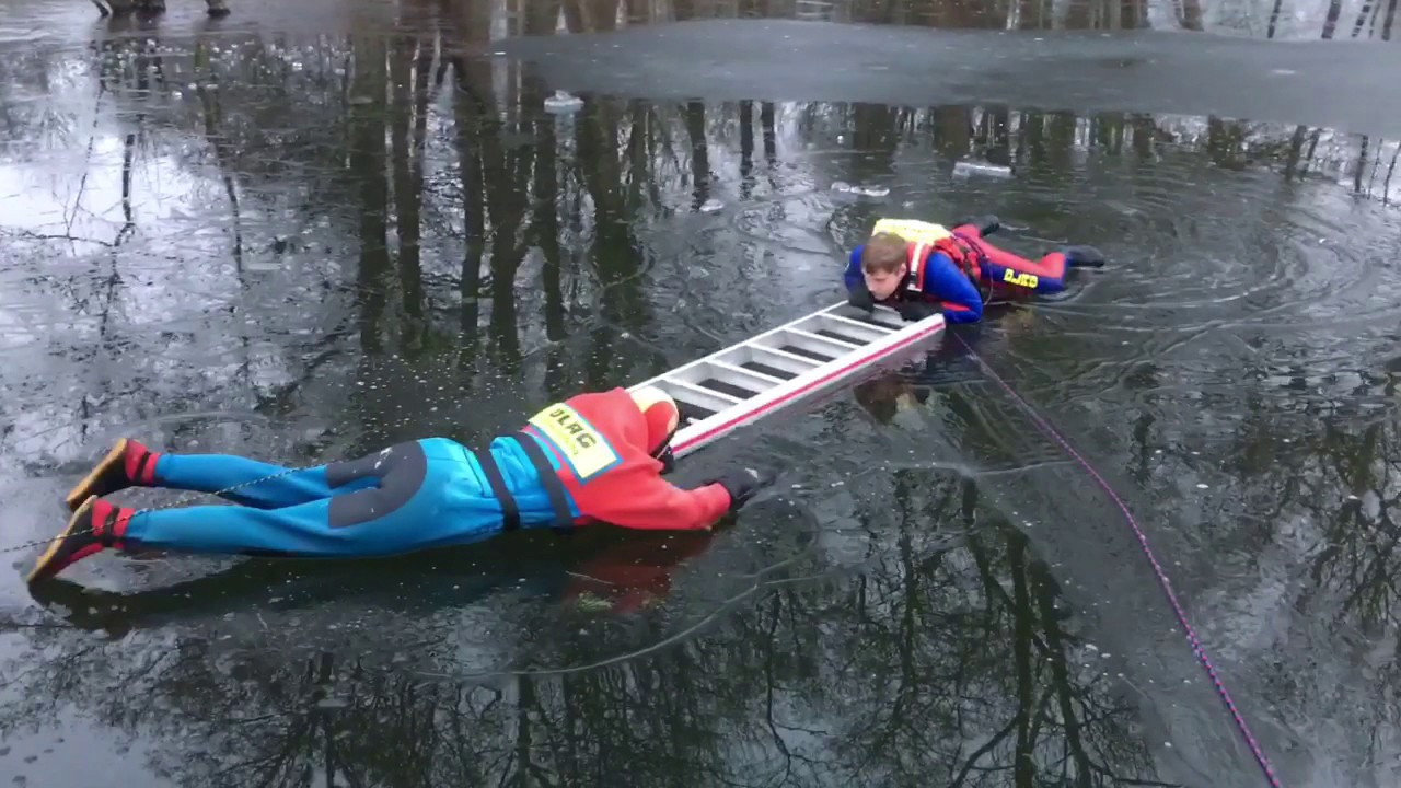 DLRG warnt vor Betreten der Eisflächen