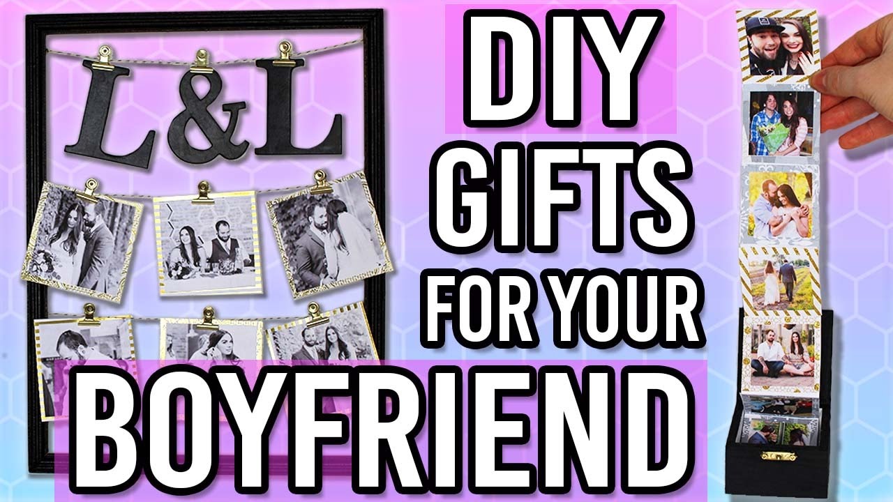 DIY GIFT IDEAS FOR YOUR BOYFRIEND/ HUSBAND! Thoughtful DIY Gifts for your Boyfriend