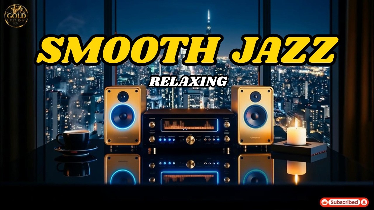 Smooth Jazz x Soul r&b instrumental – Soft Grooves for Calm, warm relaxation.