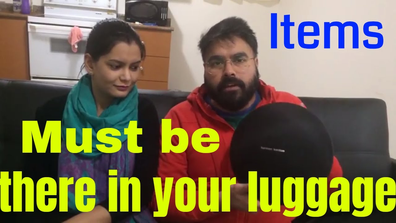 Things to bring while moving to Canada