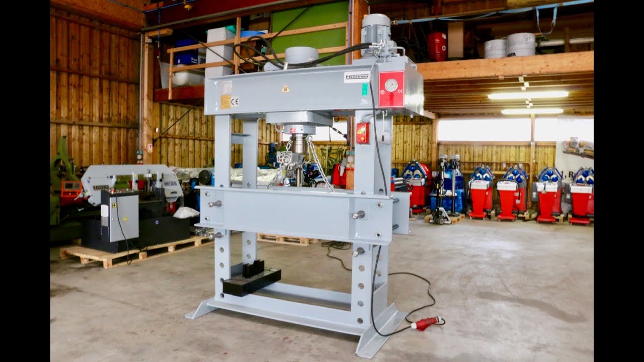 Presse hydraulique HUVEMA 200 Tonnes