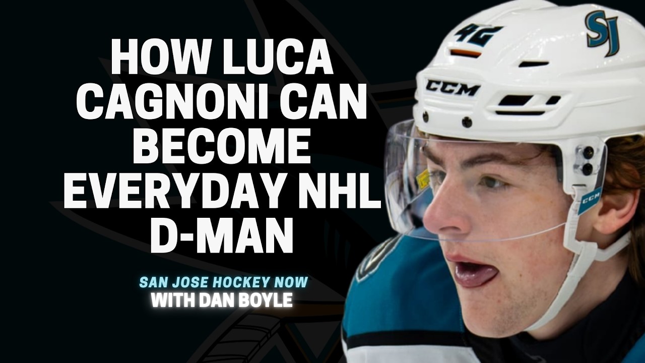 How Can Sharks Prospect Luca Cagnoni Stick in NHL. Dan Boyle Shares How | EP 101 – Misa Signs!