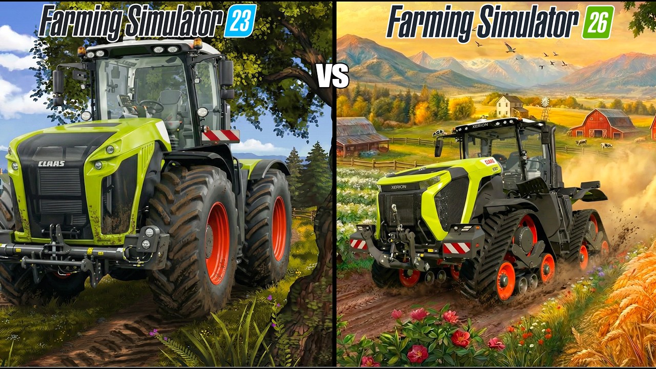 CLAAS: FS23 VS FS26 . Which is your FAVOURITE?