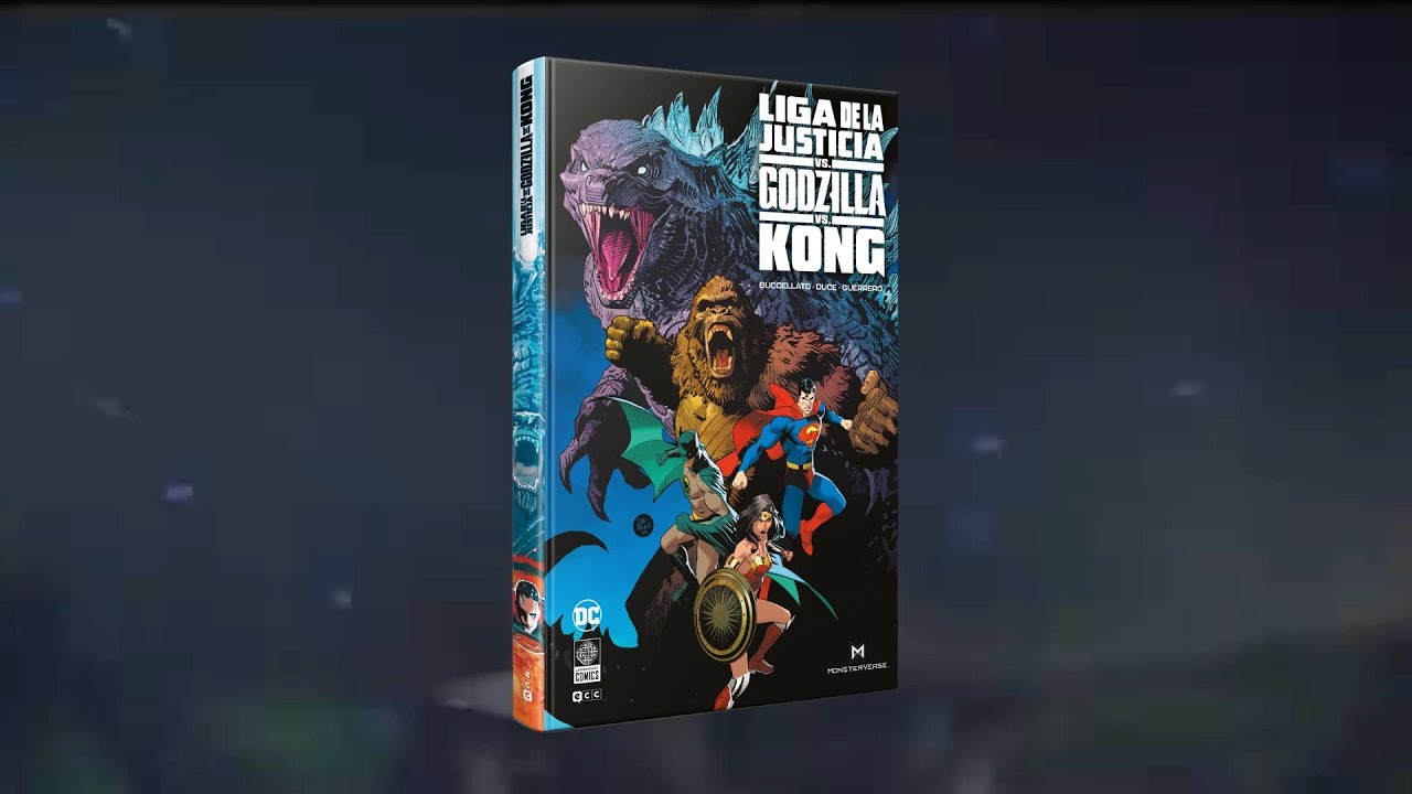 Booktrailer - Liga de la Justicia vs. Godzilla vs. Kong