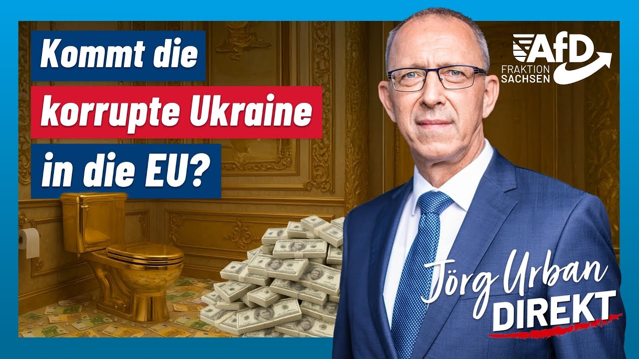 Kommt die korrupte Ukraine in die EU? | Jörg Urban Direkt