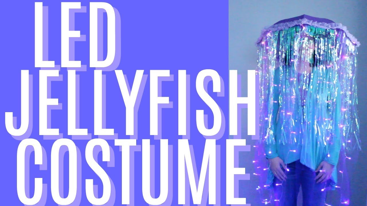 DIY Jellyfish Costume | LED Jellyfish Costume