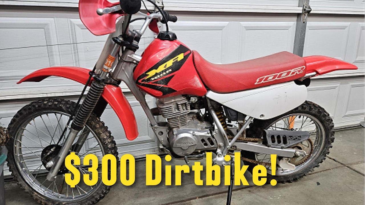 $300 Honda XR100R Dirtbike - Will it Run? Flip Project