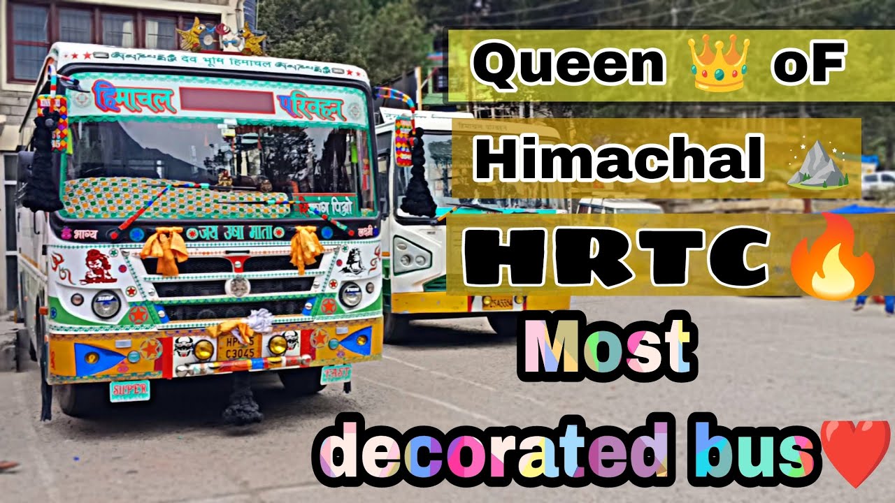 The Most Beautiful Bus of HRTC FULL REVIEW 🔥 Most decorated Bus #hrtcvlogs #ytvlogs❤️🔥#Conductorjobs