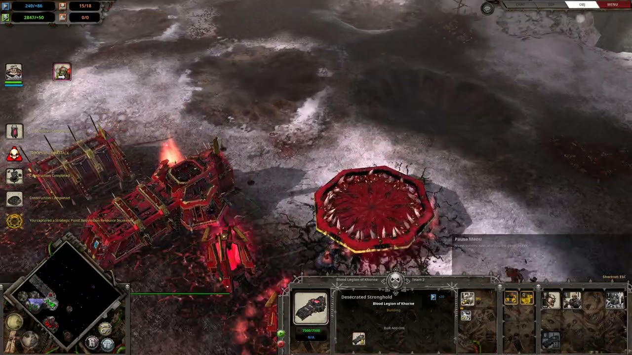 Dawn of War Definitive Edition - Winter Assault - Disorder Mission 4 (Orks)