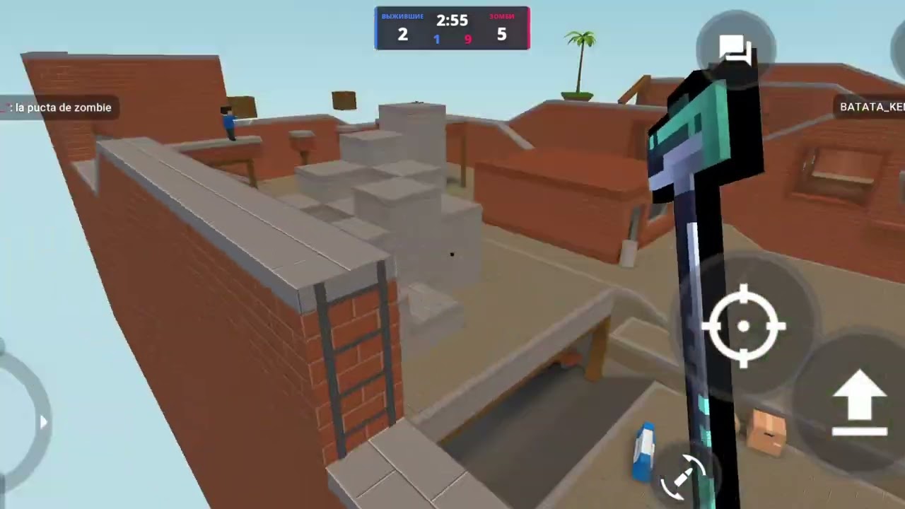 ЗОМБИ ВЫЖИВАНИЕ В BLOCK STRIKE (attempt #2)