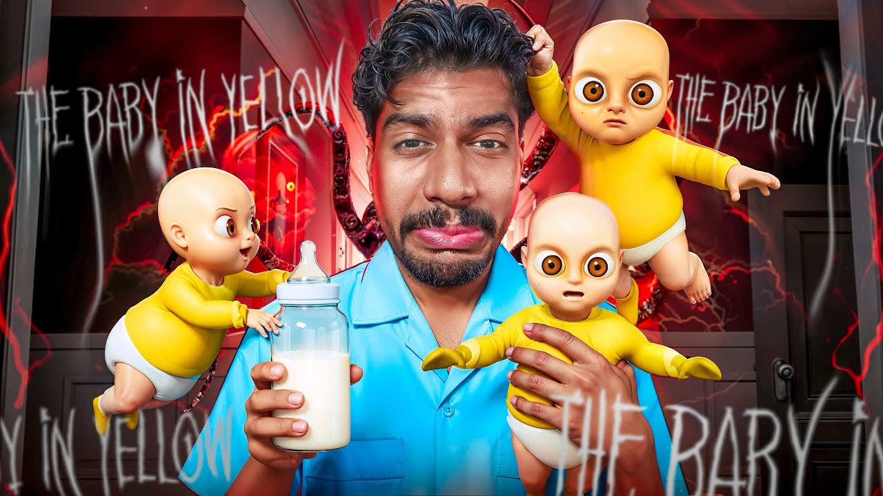 The Baby is Back With His Brothers to Scare Me 🥵!! The Baby in Yellow 