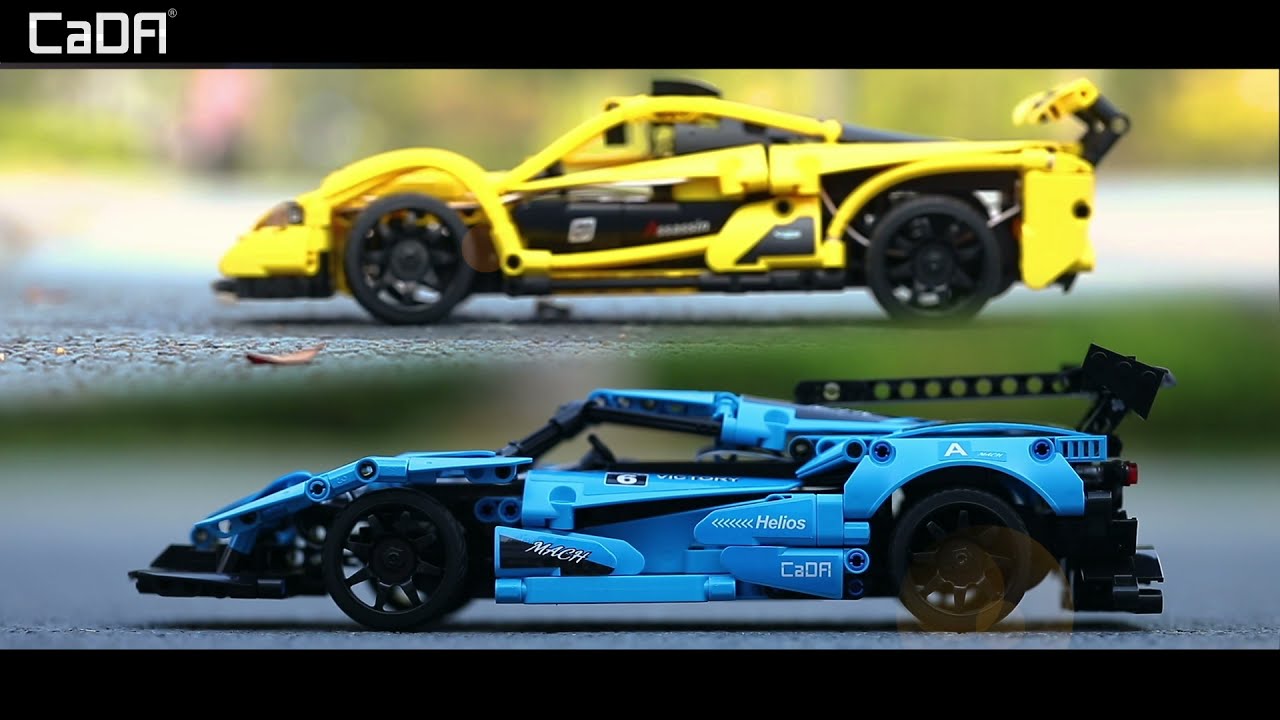 Building Bricks Dual Control Sports Cars | CaDA Bricks C51101W C51301W