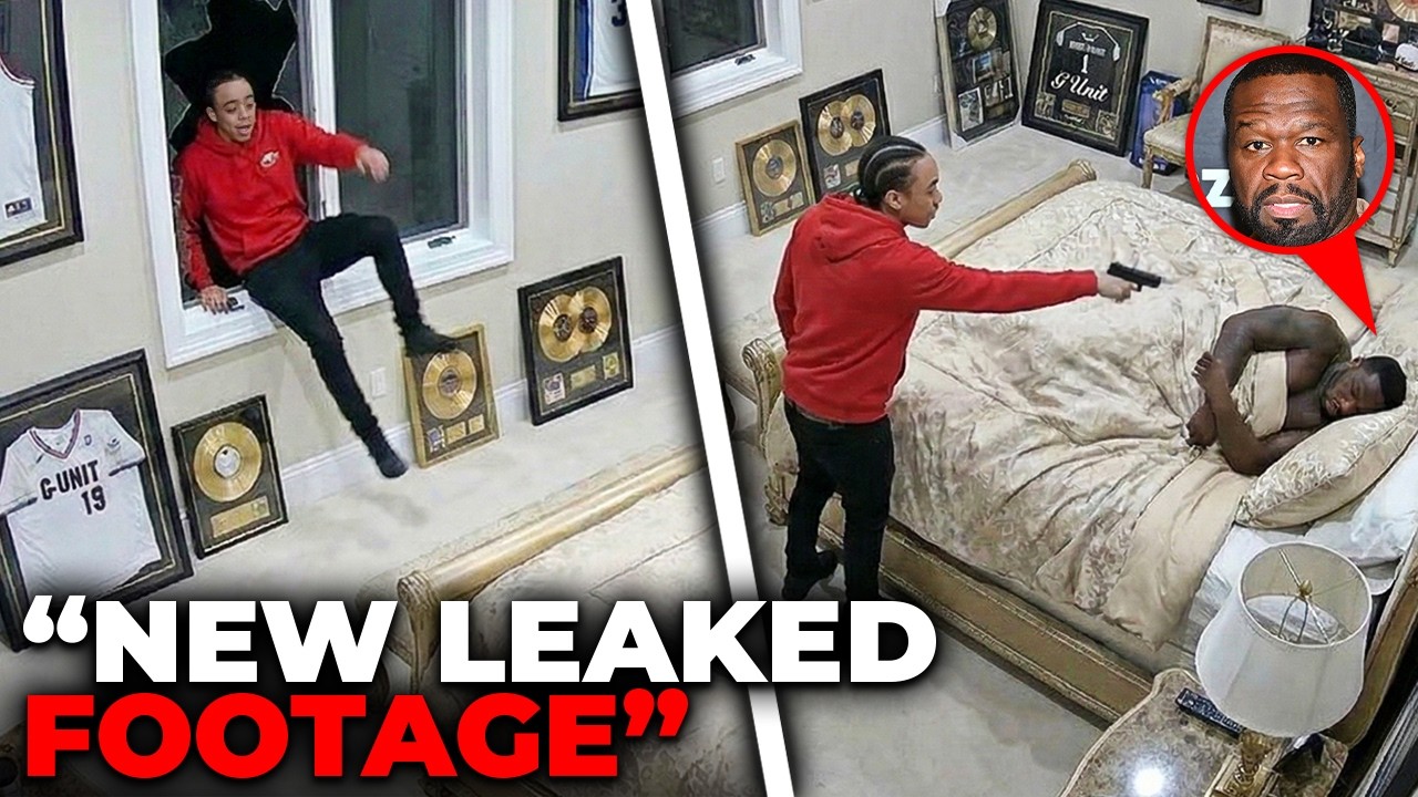 King Harris Pulls Up On 50 Cent's Mansion And What Happened Next Was Caught On Security Camera