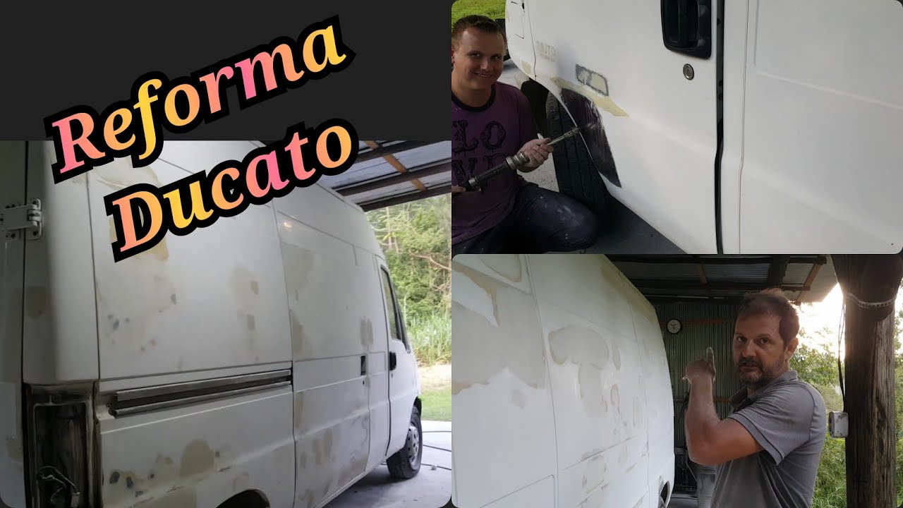 Início da reforma Fiat ducato furgão