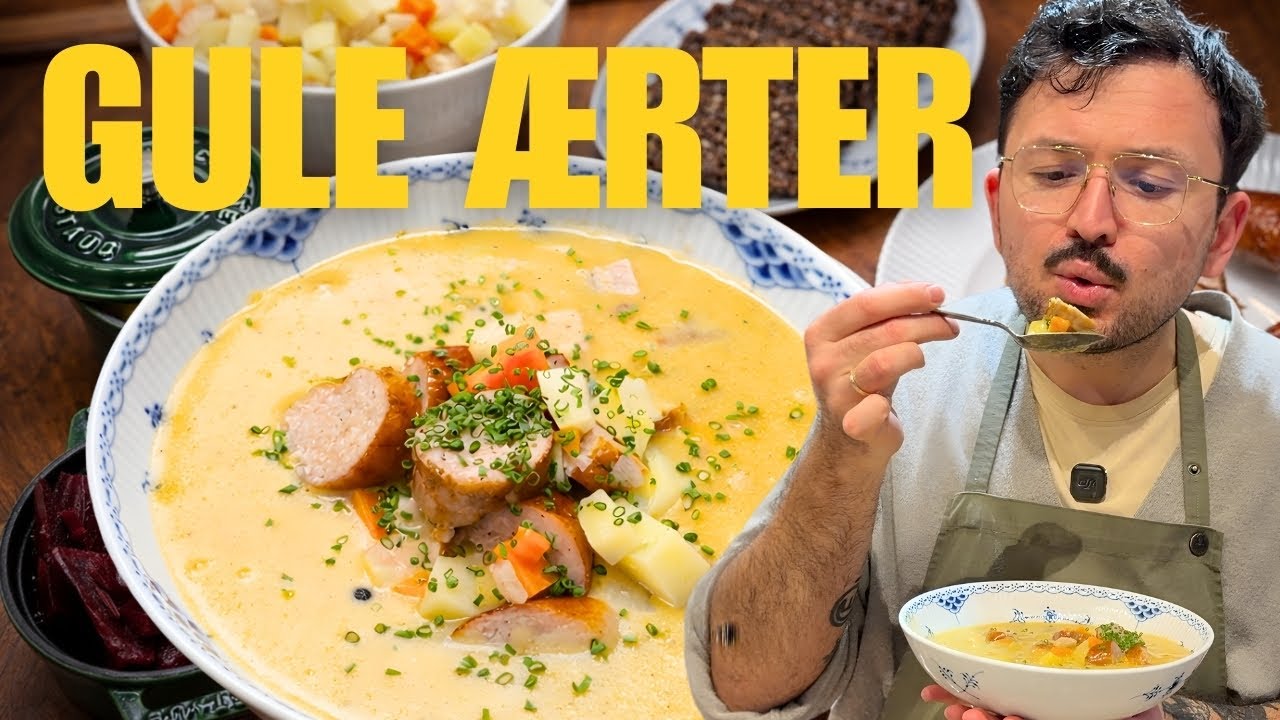 annonce | Danmarks nok mest undervurderede ret... Her får du opskriften på cremede, gule ærter! 🤤