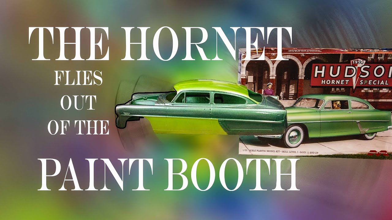 The Hornet Emerges From the Paint Booth