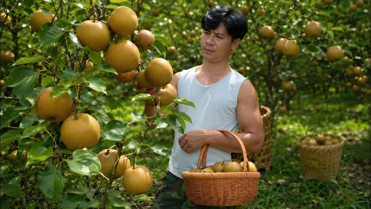 Harvesting Ripe Mountain Pears &ndash; A Flavor Everyone Wants to Taste .