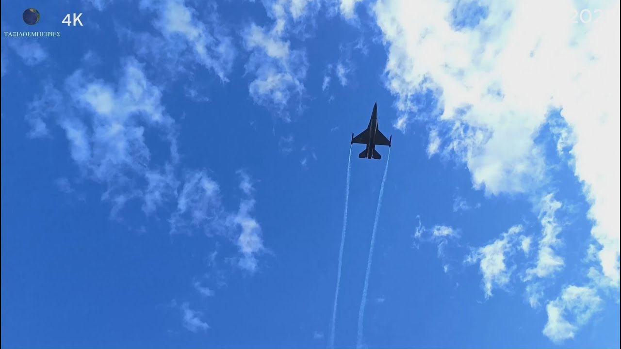 28 Οκτωβρίου Επίδειξη F16 2025-24-15 Θεσσαλονίκη