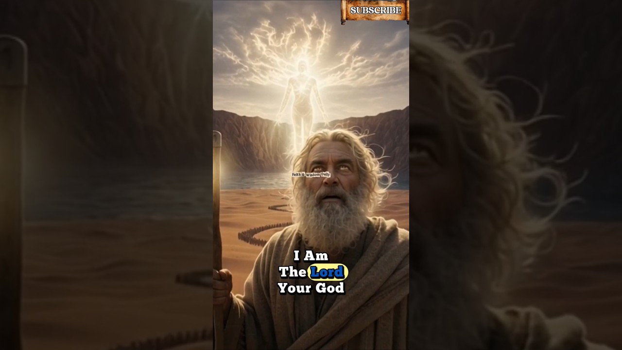 The 10 Commandments given to Moses