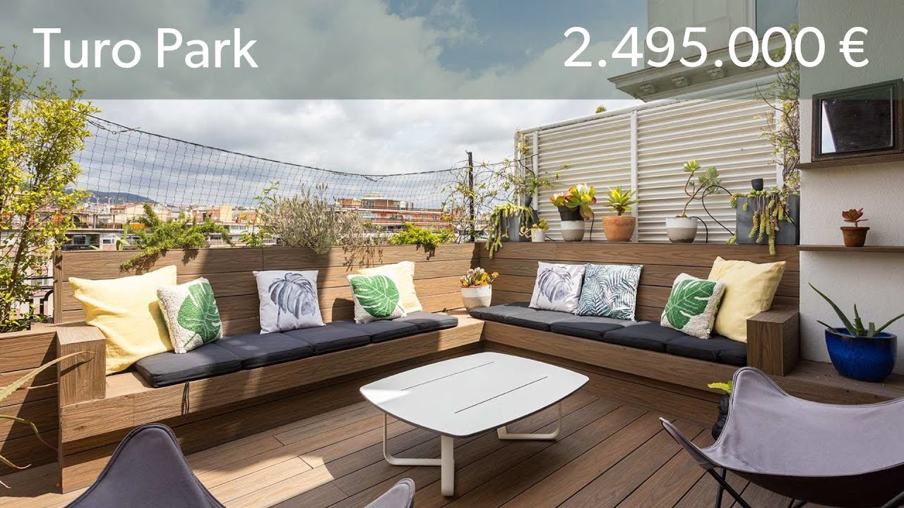 Magnífico ático de 280m2 en venta en Turo Park, Barcelona