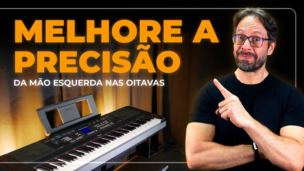 Piano Bliss - Melhore a precisão da mão esquerda nas oitavas