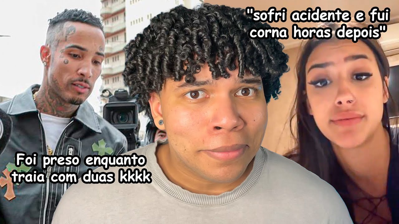 O Influencer bêbado que BATEU o carro e TRAIU a namorada logo em seguida 