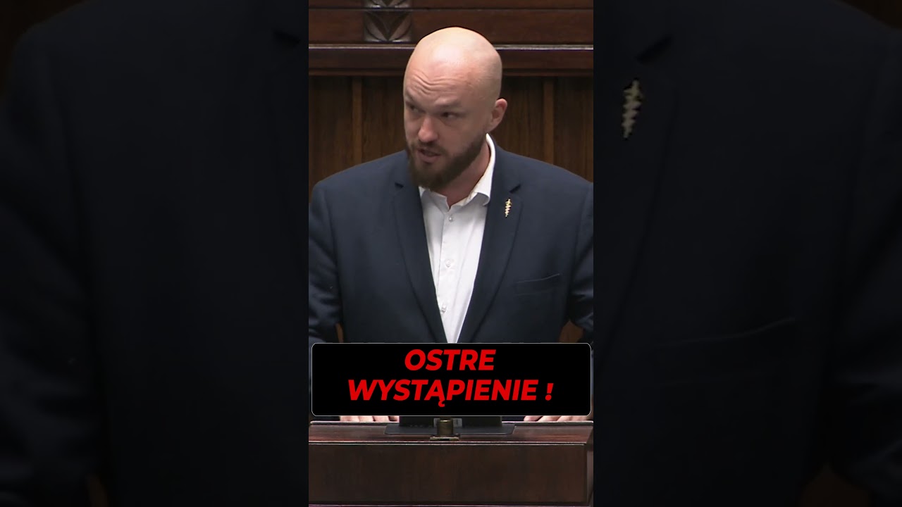 CZARZASTY W SZOKU! Ostre wystąpienie Witolda Tumanowicza przeciwko MIGRACJI! #shorts