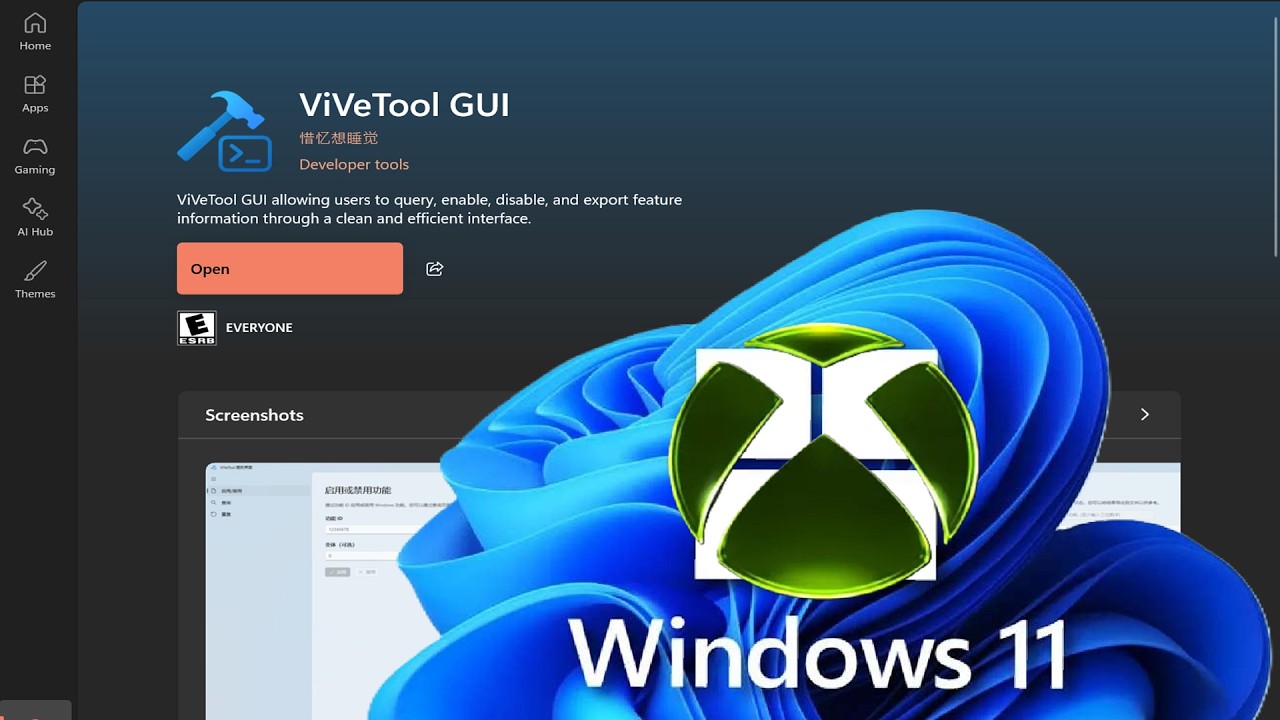 HOW TO Enable XBOX MODE using ViVeTool GUI