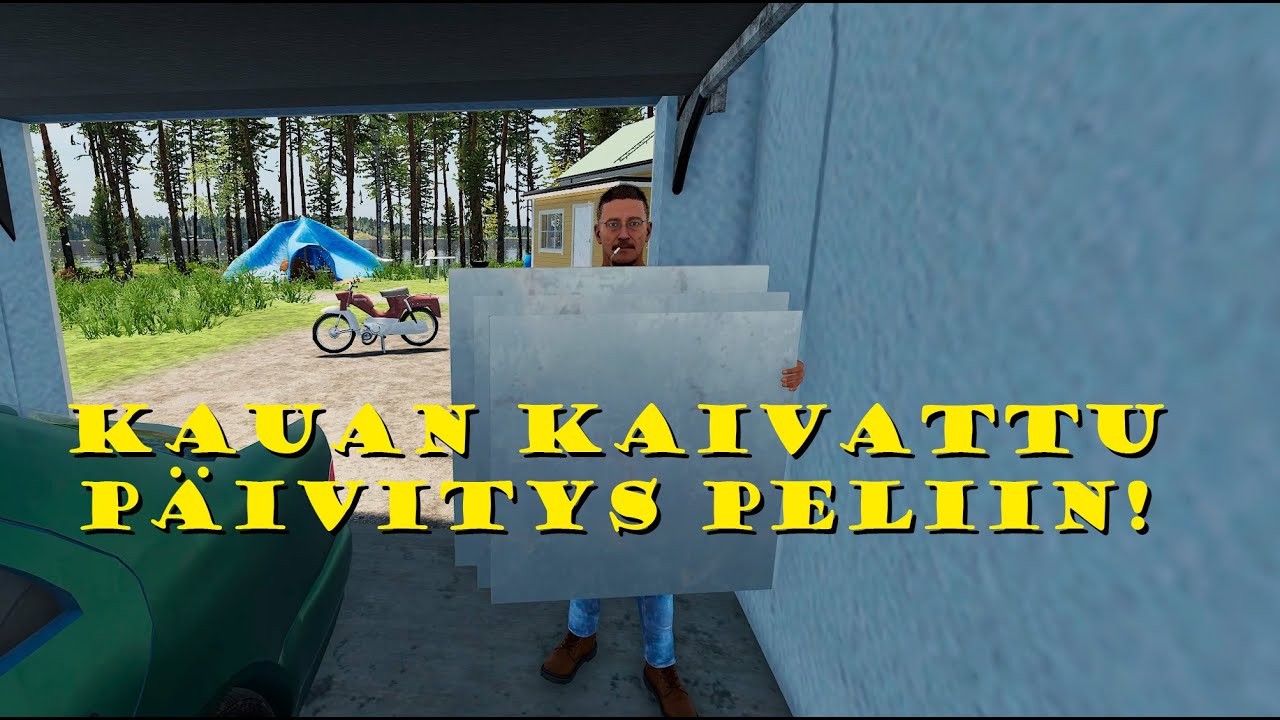 JARTSA LUPASI HITSATA PONTIKKAPANNUN! (Osa 33) Finnish Cottage Simulator
