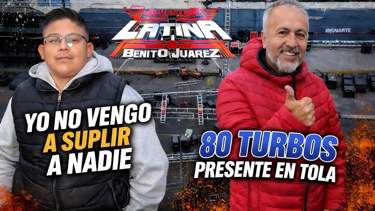👀 Mitos y rumores del nuevo locutor mientras suenan 80 TURBOS en Santa Isabel Tola | Juventud Latina