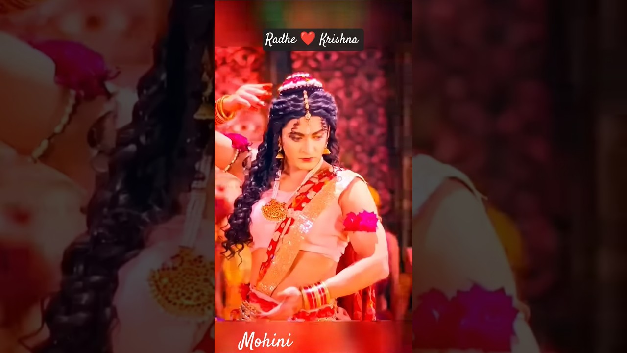 krishna in Mohini avtaar🔥🔥##bhasmasur #krishna bhasm the bhasmasur.@26_Colouful_Arts