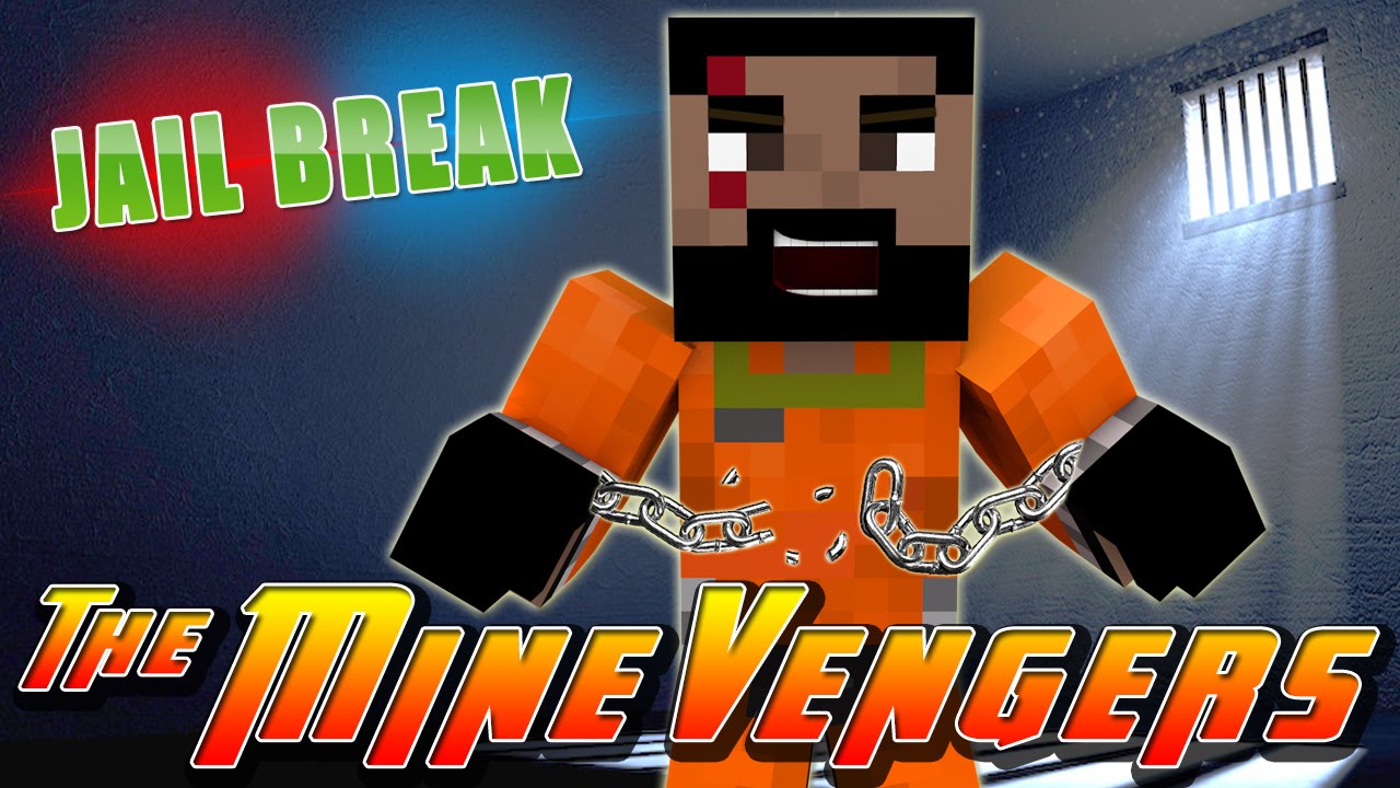 Minecraft MineVengers - CAPTAIN AMERICA STOPS PRISON ATTACK!