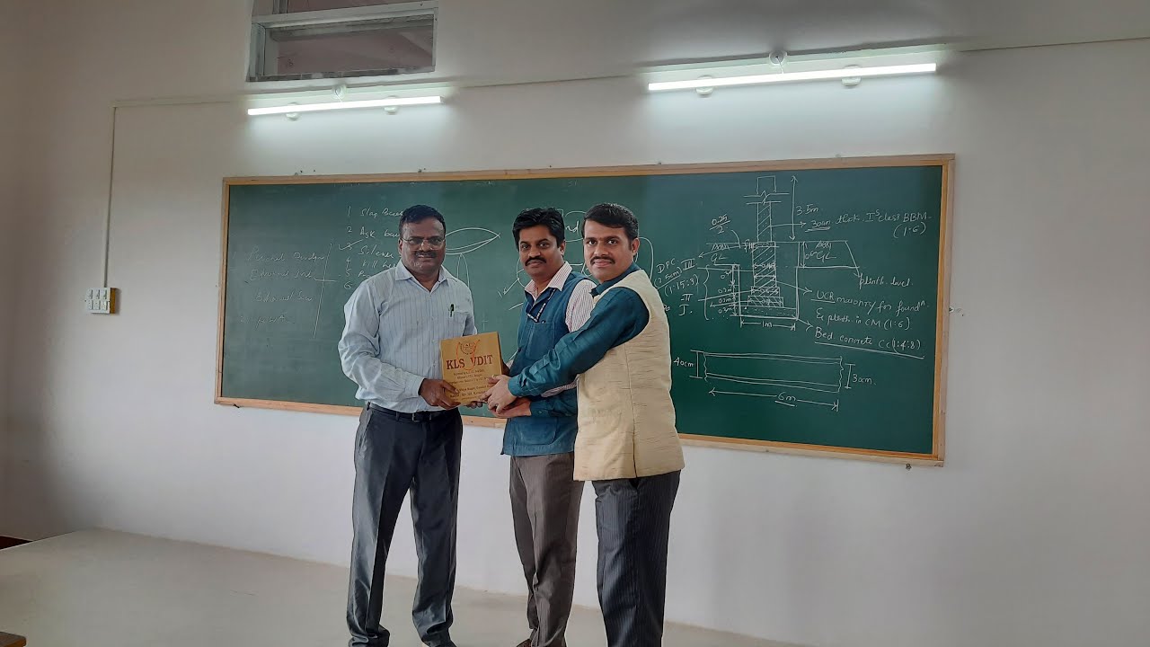 Technical Talk by Civil Engineering Department @KLS VDIT