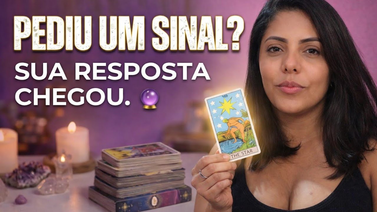 Receba a Sua Resposta! Esse Vídeo Aparecerá no Momento Certo e Dirá o Que Você Precisa Ouvir! 